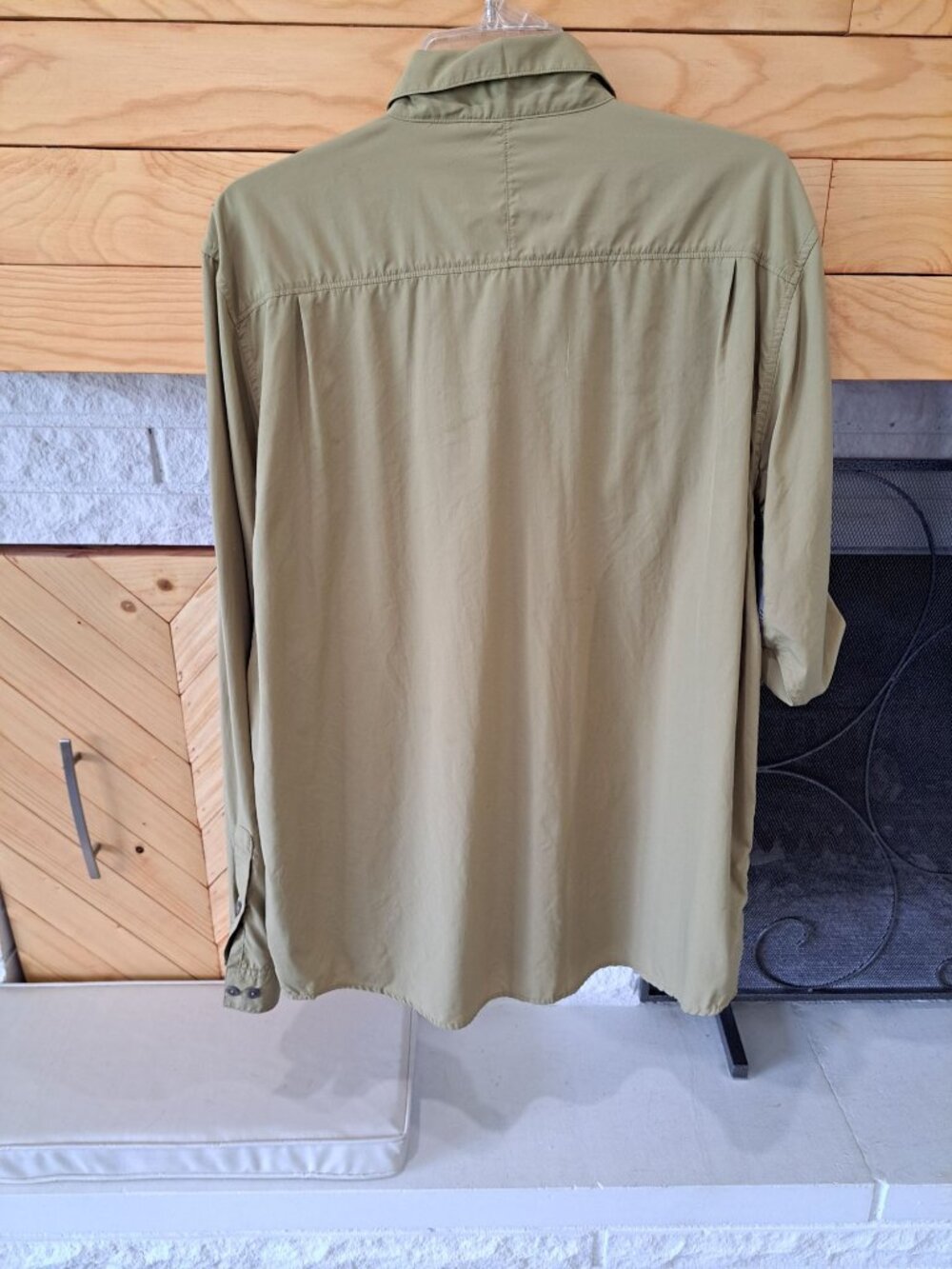 Under Armour Mens Iso-Chill Long Sleeve Button Down Shirt XL HeatGear Loose Fit - Picture 6 of 10